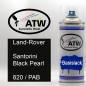 Preview: Land-Rover, Santorini Black Pearl, 820 / PAB: 400ml Sprühdose, von ATW Autoteile West.